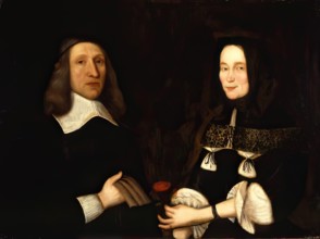 John Alexander and his wife Marjory Jamesone, c1630. Creator: George Jamesone.