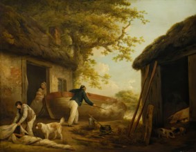 The Boatman's House. Creator: George Morland.