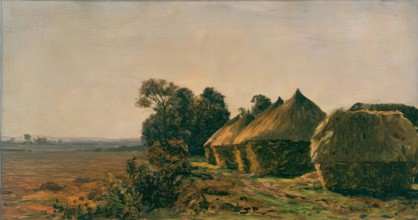 Cornricks - Evening. Creator: James Aumonier.