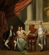 The Morse and Cator Family, c1784. Creator: Johan Zoffany.