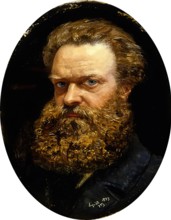 John Brett, Self Portrait, 1883. Creator: John Brett.