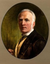 John Callcott Horsley, Self Portrait, 1882. Creator: John Callcott Horsley.