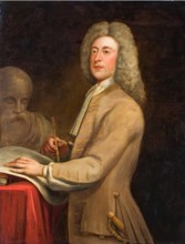 Self Portrait, c1730. Creator: John Thornhill.