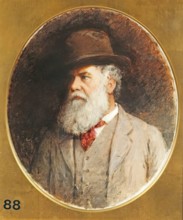 Myles Birket Foster, Self Portrait, 1883. Creator: Birket Foster.