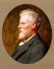 Alfred Waterhouse, RA, 1886. Creator: Arthur Stockdale Cope.