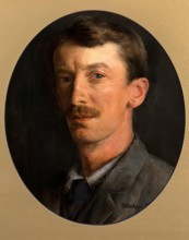 Stanhope Alexander Forbes, Self Portrait, 1891. Creator: Stanhope A Forbes.