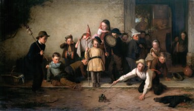 The Young Volunteers, 1871. Creator: Thomas Webster.