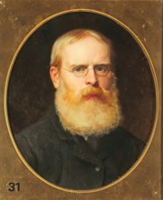 William Frederick Yeames, Self Portrait, 1884. Creator: William Frederick Yeames.