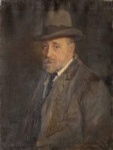 George R. Gowans RSW (1843-1924), 1909. Creator: Campbell Lindsay Smith.