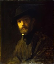 Joseph Israels-Painted Jointly with Israels, G.P. Chalmers & Hugh Cameron, 1870. Creators: Jozef Israels, George Reid, Hugh Cameron, George Paul Chalmers.