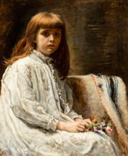 The Convalescent, 1875. Creator: John Everett Millais.