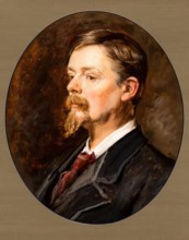 George du Maurier, 1882. Creator: John Everett Millais.