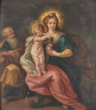 The Holy Family, 17th Century. Creator: Frans Francken II.