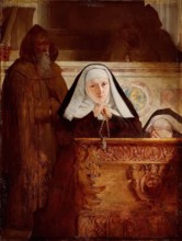 The Nun, 1875-1891. Creator: William Fettes Douglas.