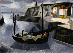 The Quay, Dieppe, 1929. Creator: Christopher Wood.