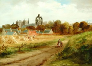 Kings College from the North, 1887. Creator: G Grant.