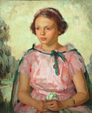 The Little Bridal Attendant, c1910-1937. Creator: Mary Mackenzie.