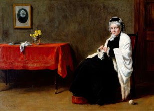 Mrs William Pirie Smith, c1880-1900s. Creator: Archibald David Reid.