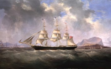 The Ship John Duthie, c1864. Creator: Arthur Smith.