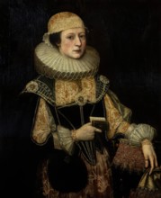 Portrait of a Lady, 1615-20. Creator: Unknown.