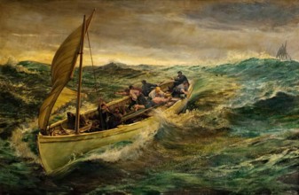 The Crew, 1902. Creator: Charles Napier Hemy.