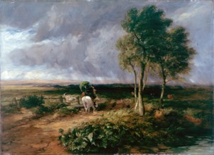 Wind, Rain and Sunshine, 1845. Creator: David Cox the Elder.