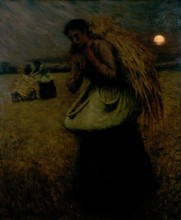 Nightfall (The Gleaners), c1895. Creator: Henry Herbert la Thangue.