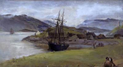 At Kyleakin, Isle of Skye, 1881. Creator: James Clarke Hook.