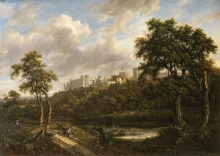 Windsor Castle, 1830. Creator: Patrick Nasmyth.