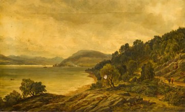 Loch Ness, 1867. Creator: Arthur Perigal the Younger.