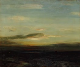 In Benderloch-Sunset, 1909. Creator: John Campbell Mitchell.