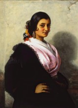 La Perla de Triana, 1852. Creator: John Phillip.