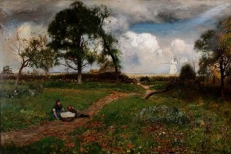 The White Mill, 1880-1910. Creator: David Murray.