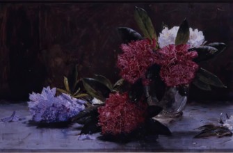 Rhododendrons, 1875-1899. Creator: George Reid.