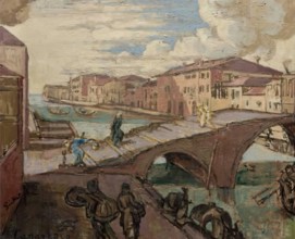 Il Cannaregio, c1935. Creator: Walter Richard Sickert.