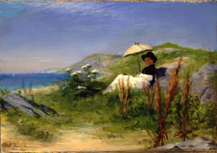 The Parasol, c1880s-1890s.  Creator: Joseph Farquharson.