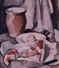 Chops, 1925-1930. Creator: Samuel John Peploe.
