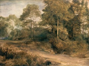 A Wooded Landscape, c1815. Creator: David Wilkie.