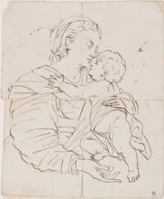 Madonna And Child. Creator: William Williams.