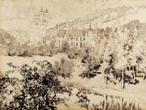 Balmoral. Creator: Joseph Pennell.