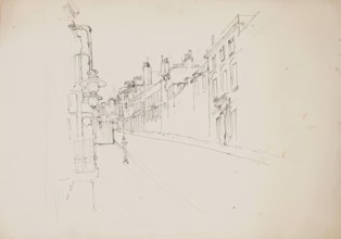 Streetscene. Creator: Alfred William Rich.