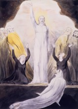 The Raising of Lazarus, 1800. Creator: William Blake.