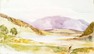 Loch Pitulish, c1840s. Creator: John Phillip.