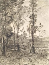 En Auvergne, c1870s. Creator: Henri-Joseph Harpignies.