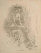 Study of a Figure, 1893. Creator: Robert Brough.