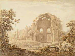 Temple of Minerva Medica, c1770. Creator: Jacob More.