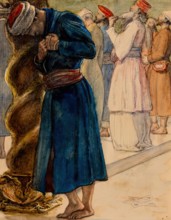 Parable-The Pharisee and the Publican, c1860. Creator: John Everett Millais.