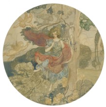 Elle etait une bergère. Creator: Charles Conder.