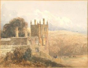 Landscape with Castle, c1830s-1850s. Creator: David Cox the Elder.