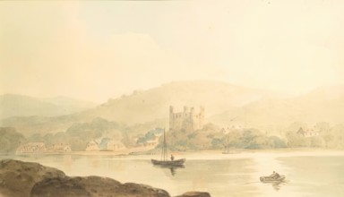 Eridge Castle, c1820s. Creator: John Varley I.